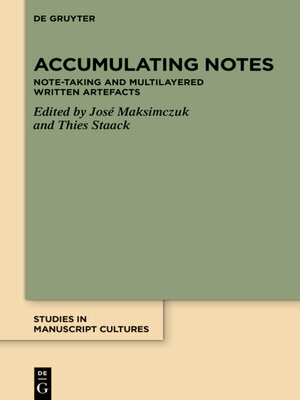 cover image of Accumulating Notes
